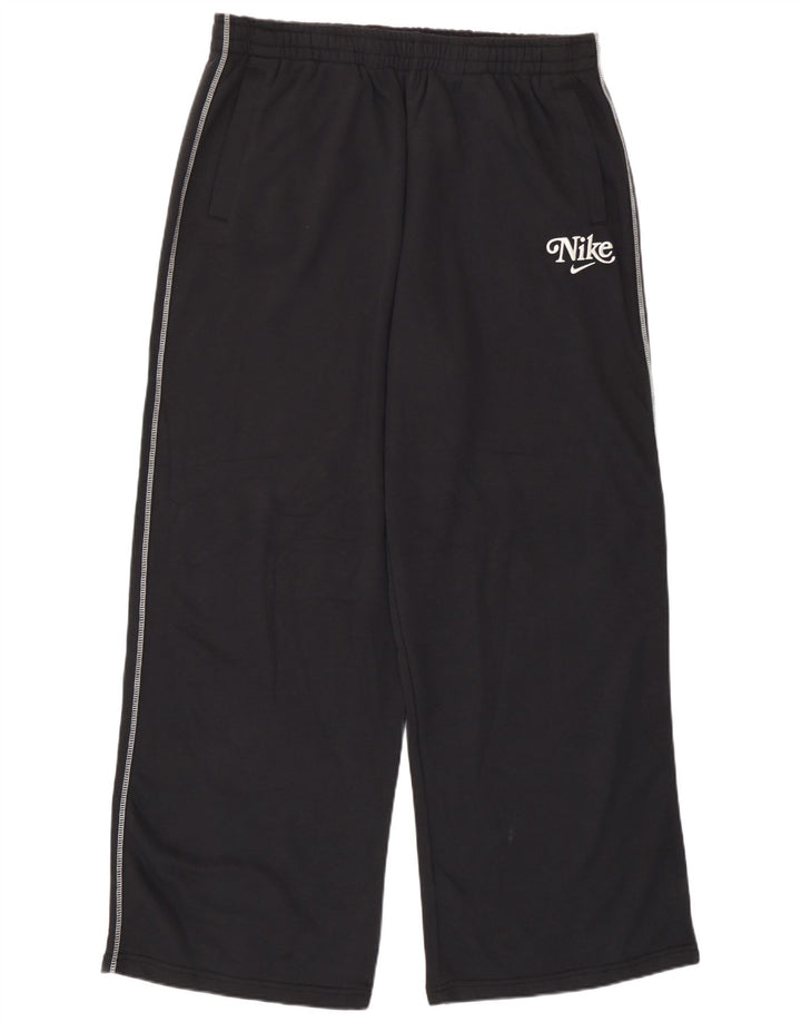 Calça de treino feminina Nike UK 14 grande algodão preto