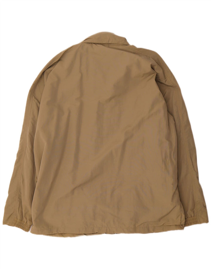 Jaqueta de chuva masculina Diadora UK 42 XL cáqui poliamida