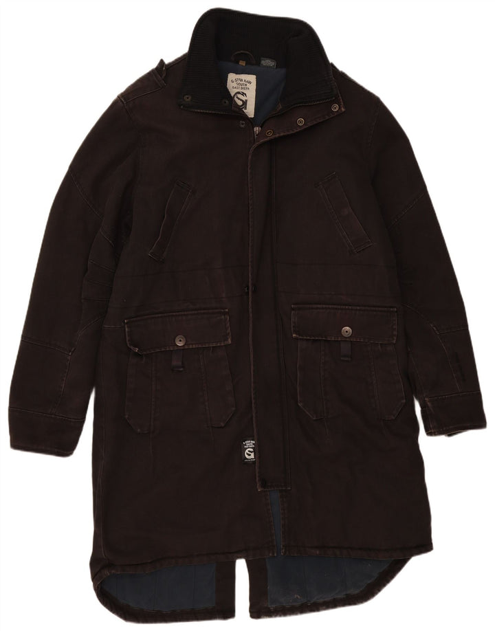Jaqueta Parka masculina G-Star UK 42 XL algodão cinza