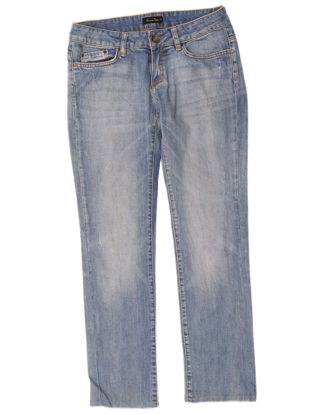 MASSIMO DUTTI Jeans Slim Feminino EU 38 Pequeno W28 L29 Azul Algodão