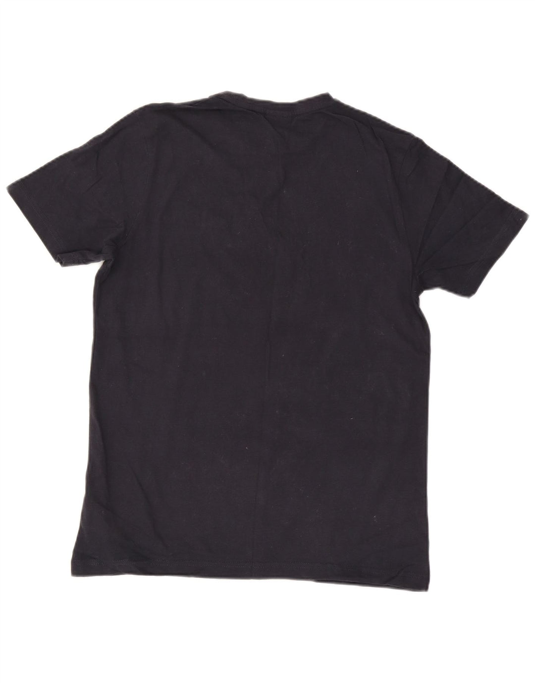 Ellesse Camiseta masculina gráfica top grande algodão azul marinho