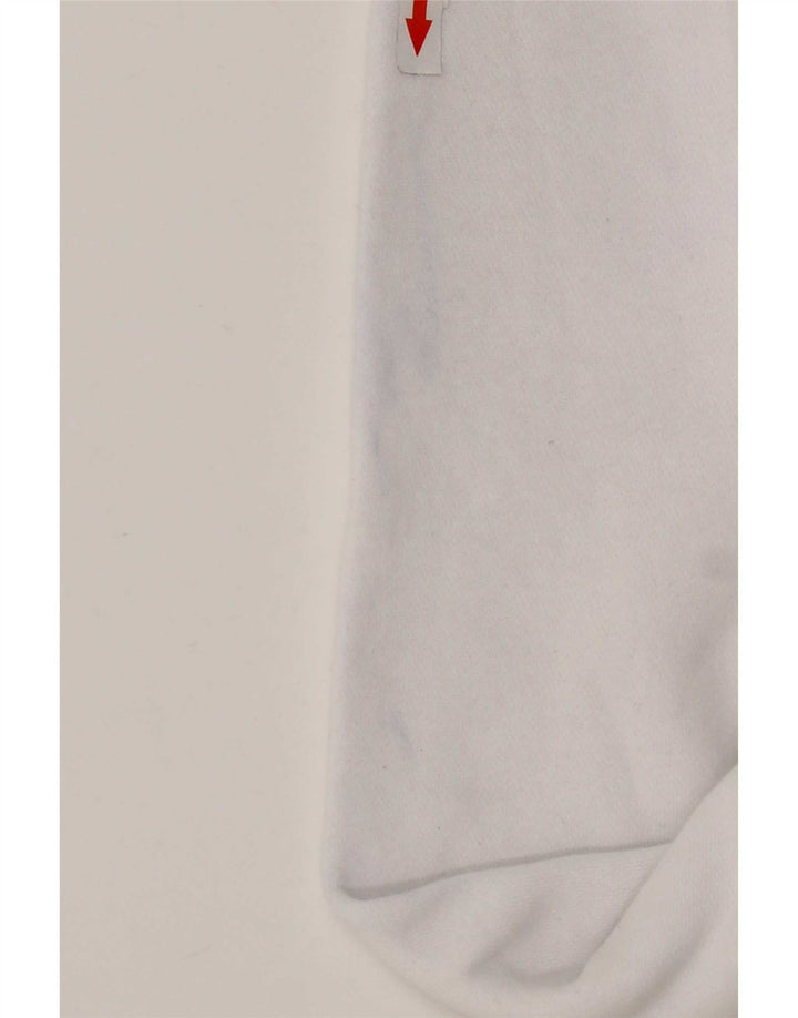 Nike Mens Hoodie Jumper Médio Algodão Branco