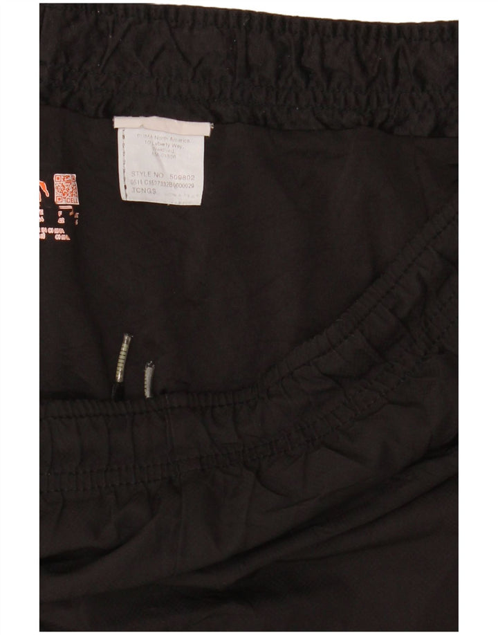 Shorts esportivos femininos PUMA UK 16 grandes pretos