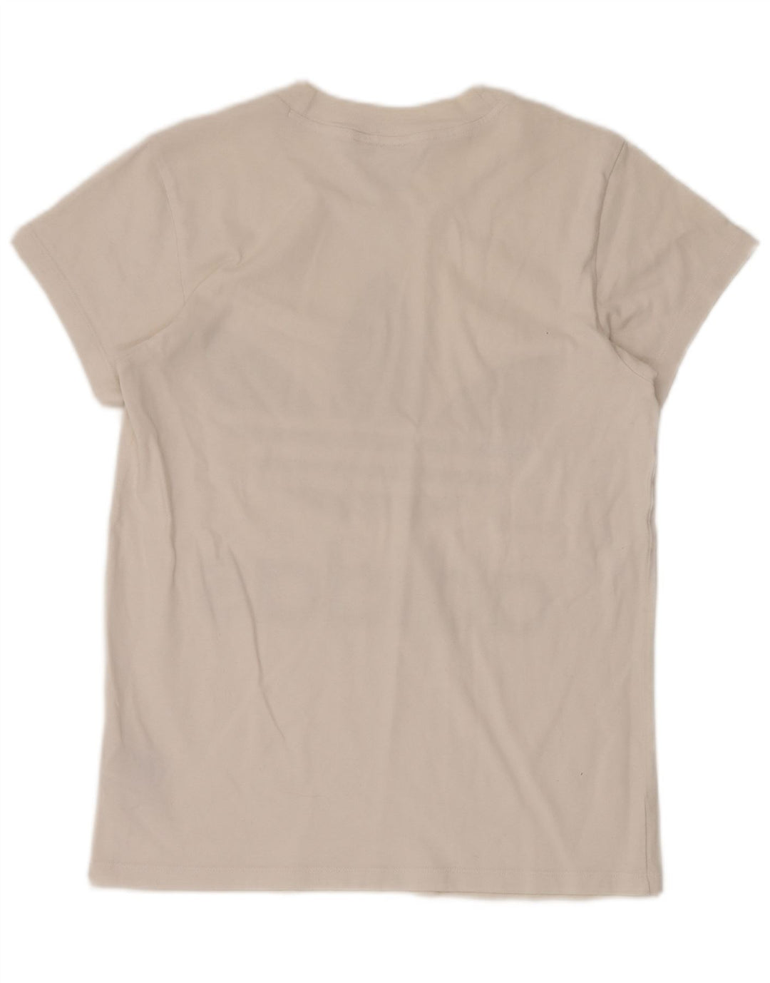 Camiseta Adidas Feminina Oversized Graphic Top UK 2 2XS Algodão Branco