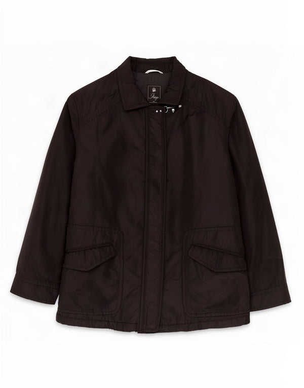Jaqueta corta-vento feminina Fay UK 18 XL preta