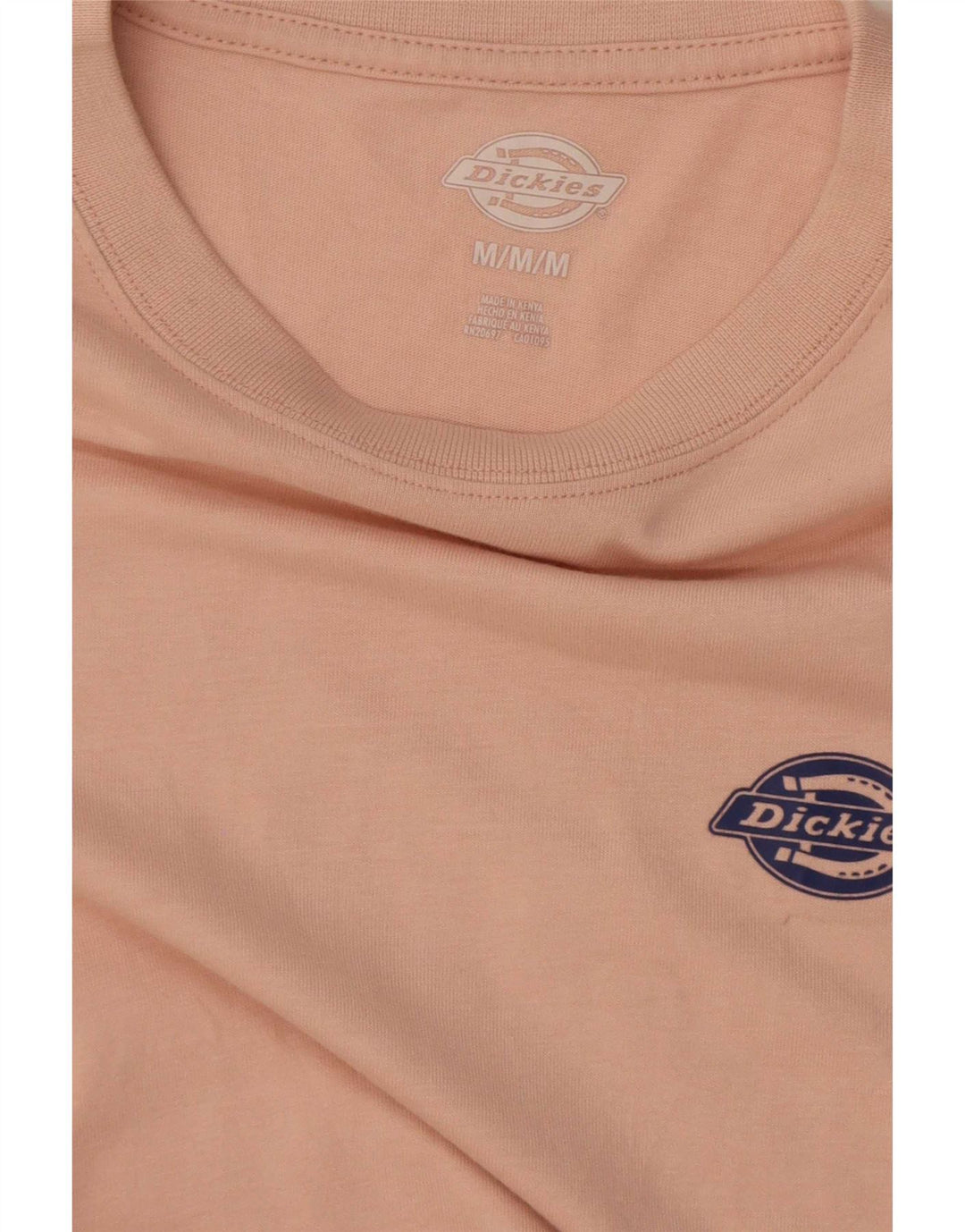 Top gráfico feminino Dickies manga comprida Reino Unido 12 rosa médio