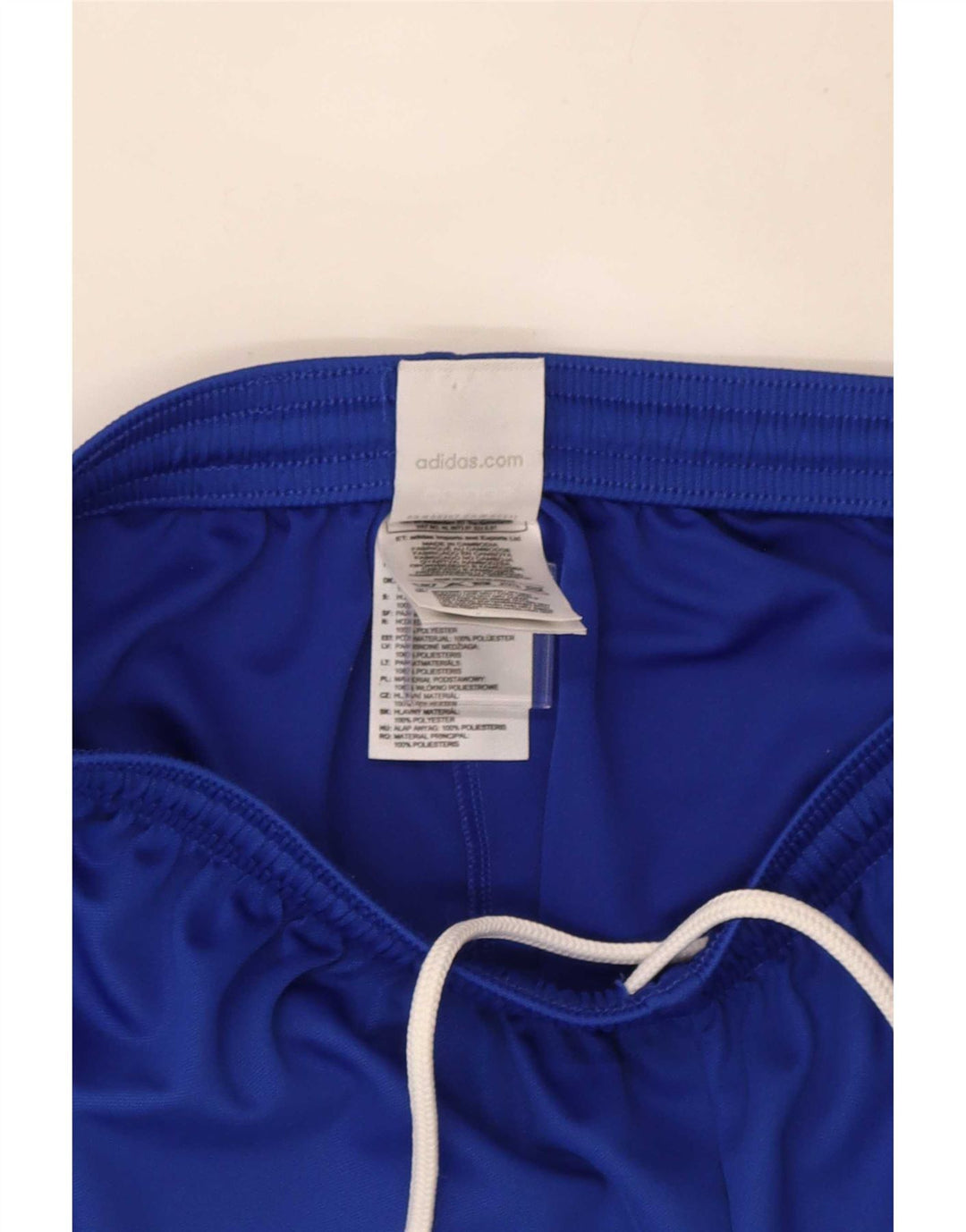 Adidas Masculino Climalite Sport Shorts Médio Azul Poliéster
