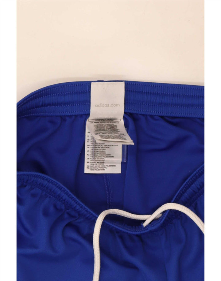 Adidas Masculino Climalite Sport Shorts Médio Azul Poliéster