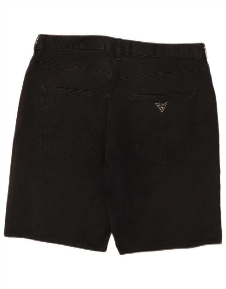 Guess Shorts jeans masculino W34 grande preto