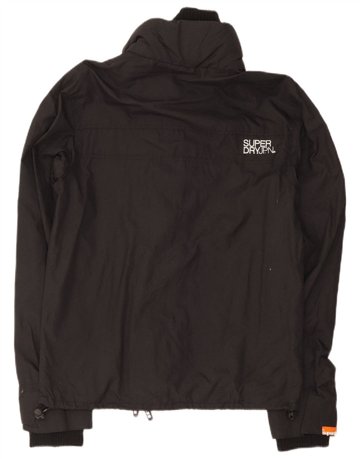 Jaqueta corta-vento masculina Superdry Graphic UK 38 médio preto nylon