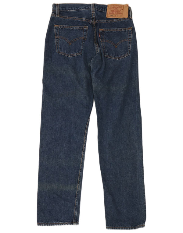 Jeans Levi's 501 Straight Masculino W30 L30 Azul Marinho