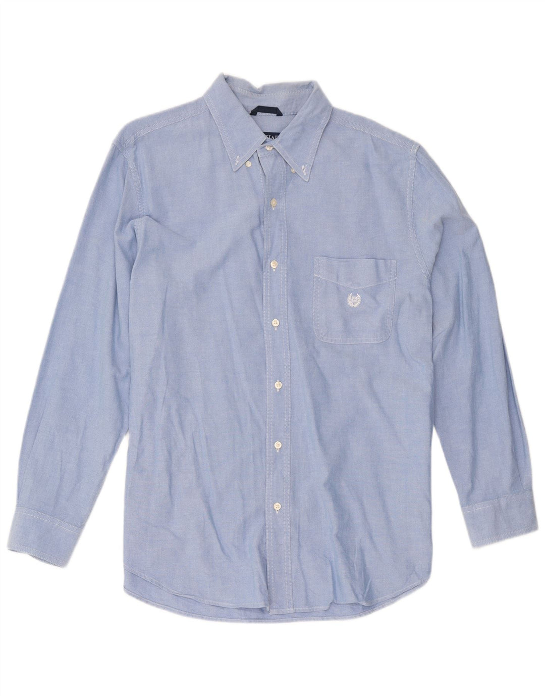 Camisa masculina Chaps grande algodão azul