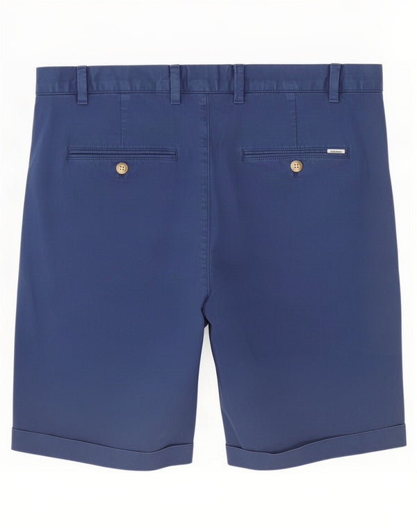Gant Mens Chino Shorts Grande W36 Azul Algodão