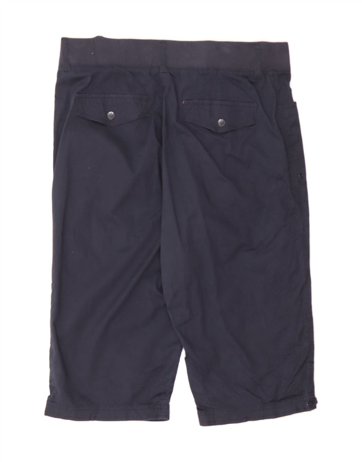 LEE Womens Bermuda Shorts US 16 2XL W35  Navy Blue Cotton Modern Vintage Lee and Second-Hand Lee from Messina Hembry 