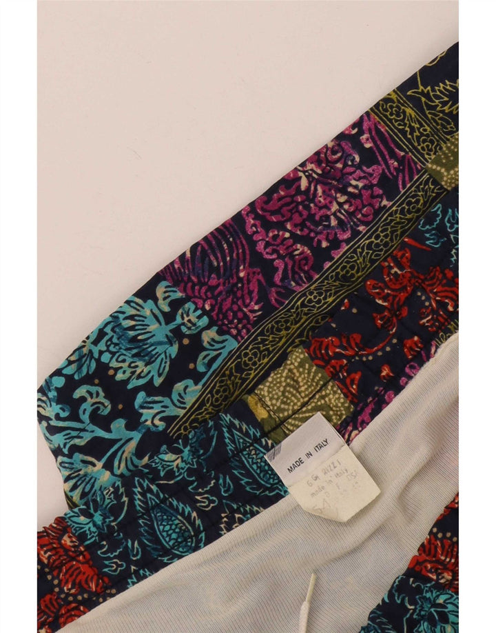 Shorts de natação masculino Gigi Rizzi IT 54 2XL patchwork multicolorido