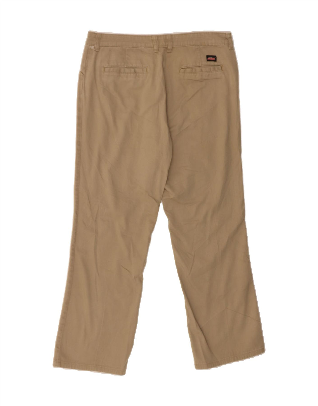 DICKIES Womens Straight Casual Trousers  W30 L25 Beige Cotton Vintage Dickies and Second-Hand Dickies from Messina Hembry 