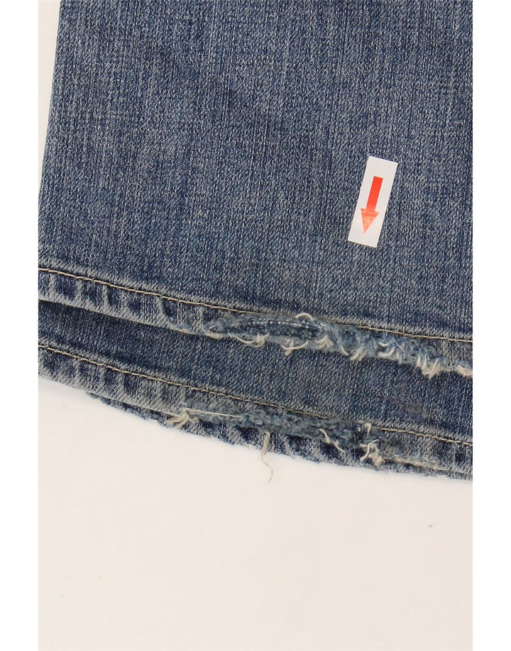 Guess Jeans Bootcut Feminino W29 L34 Azul Algodão