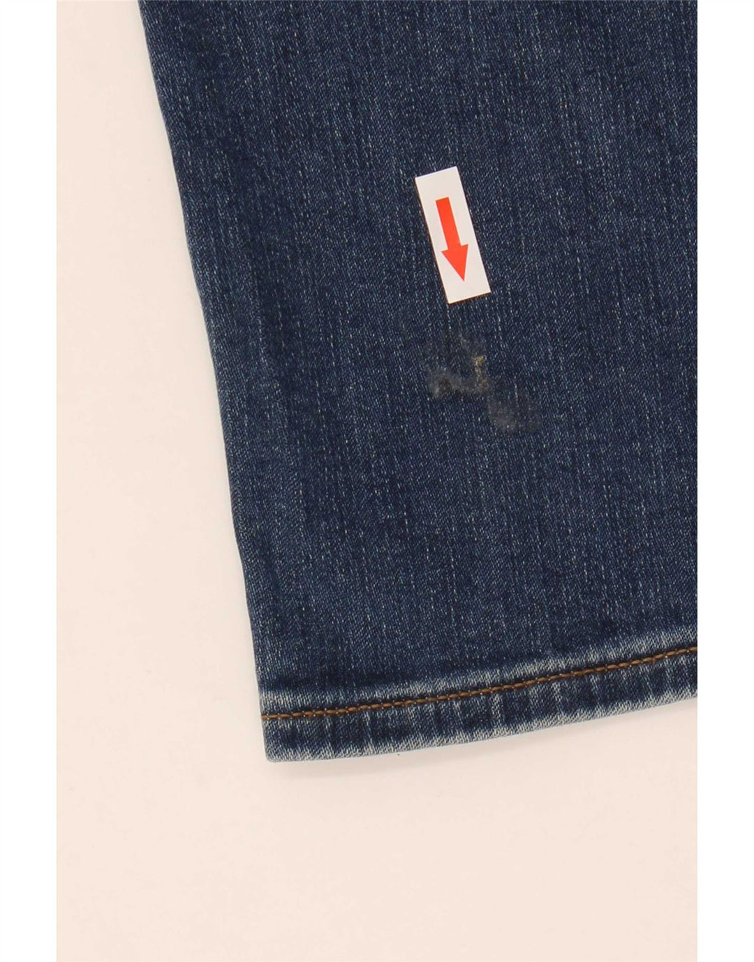 Marks & Spencer Masculino Slim Jeans W40 L31 Azul Algodão