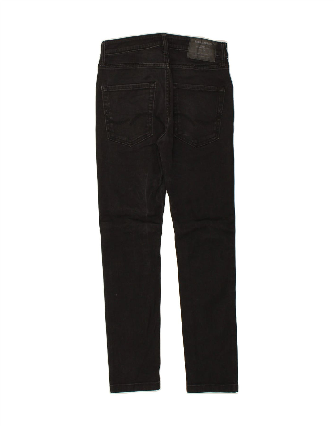 JACK & JONES Mens Ben Slim Jeans W28 L27 Black Cotton Vintage Jack & Jones and Second-Hand Jack & Jones from Messina Hembry 