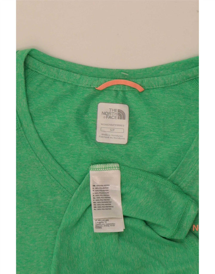 Camiseta feminina The North Face UK 10 pequena poliéster verde
