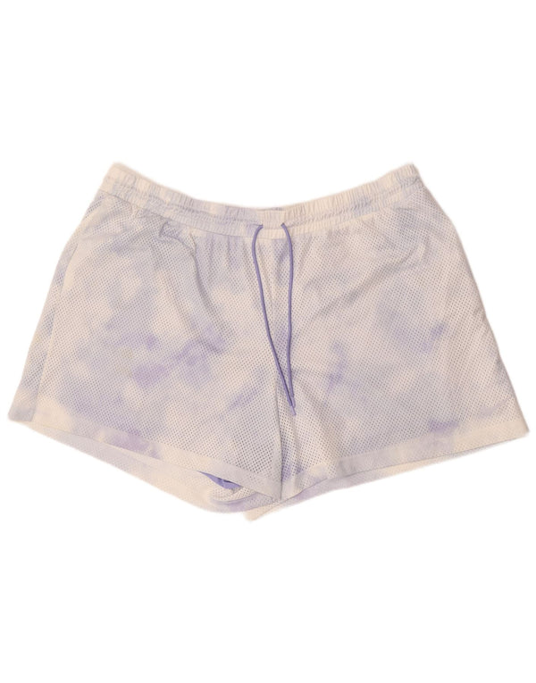Shorts esportivos femininos Nike UK 20 2XL branco tie-dye poliéster