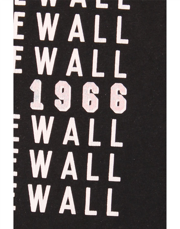 Camiseta Vans Feminina Graphic UK 16 Grande Poliéster Preto