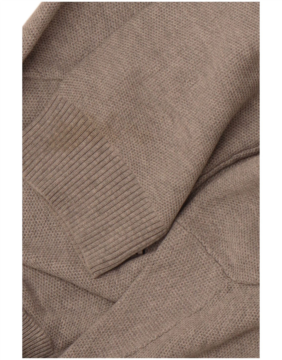 Suéter masculino TOMMY HILFIGER com zíper e gola XL algodão cinza