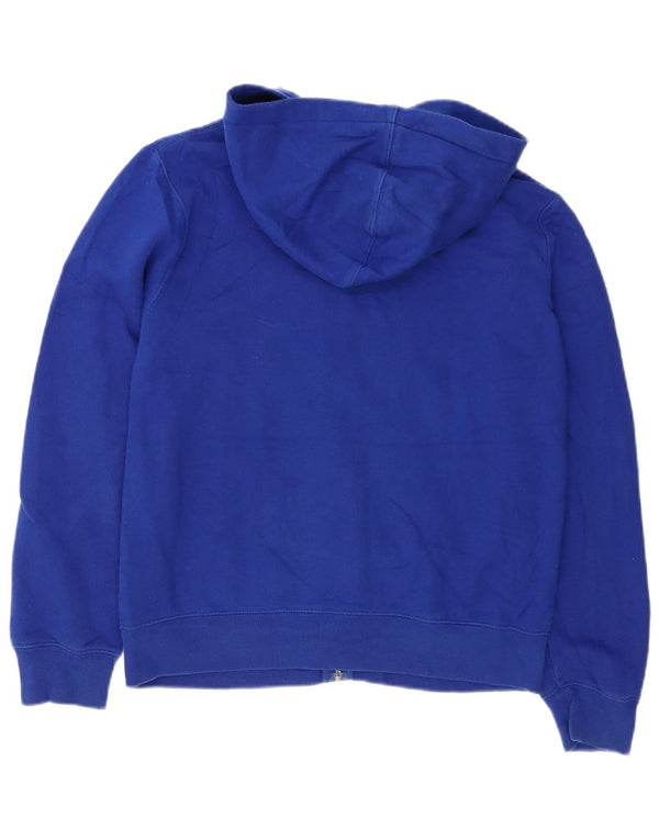 Polo Ralph Lauren Suéter masculino com capuz e zíper 15-16 anos XL algodão azul