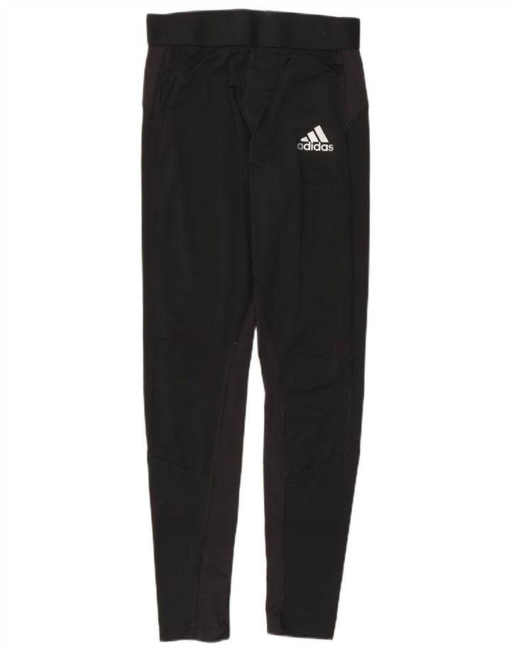 Adidas Womens Primegreen Leggings UK 14 Grande Poliéster Preto