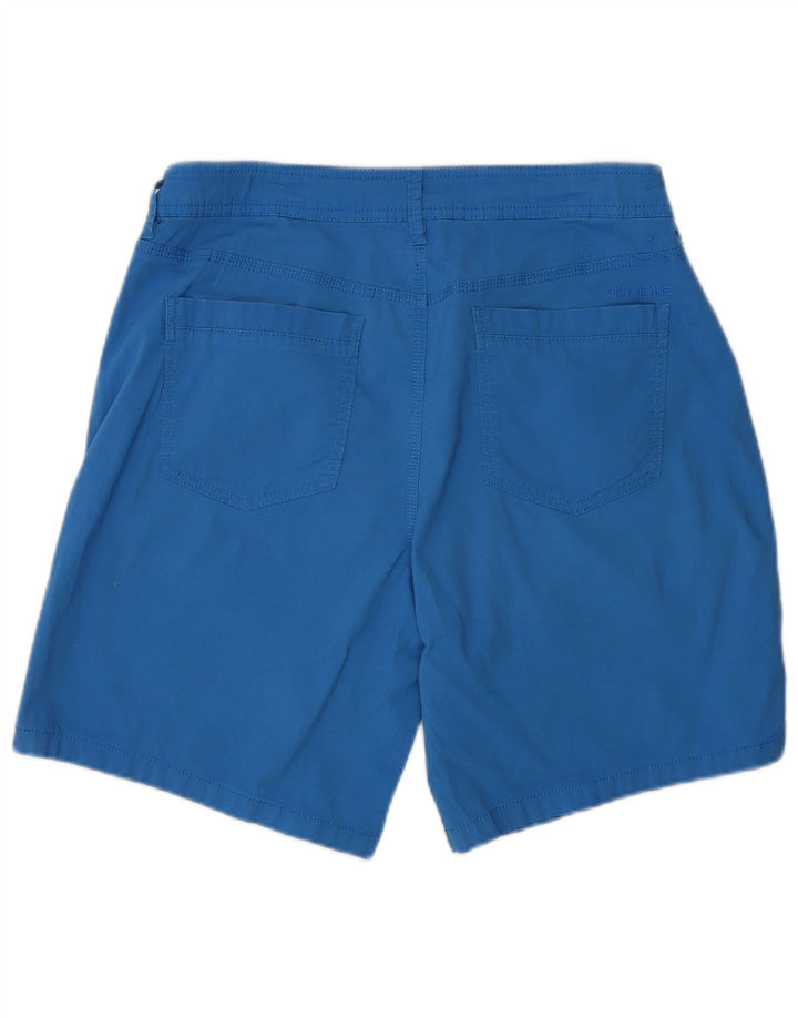 Shorts casuais femininos Dkny US 10 grandes W34 algodão azul