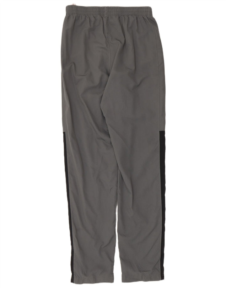 Calça de treino masculina Under Armour cinza médio colorblock poliéster