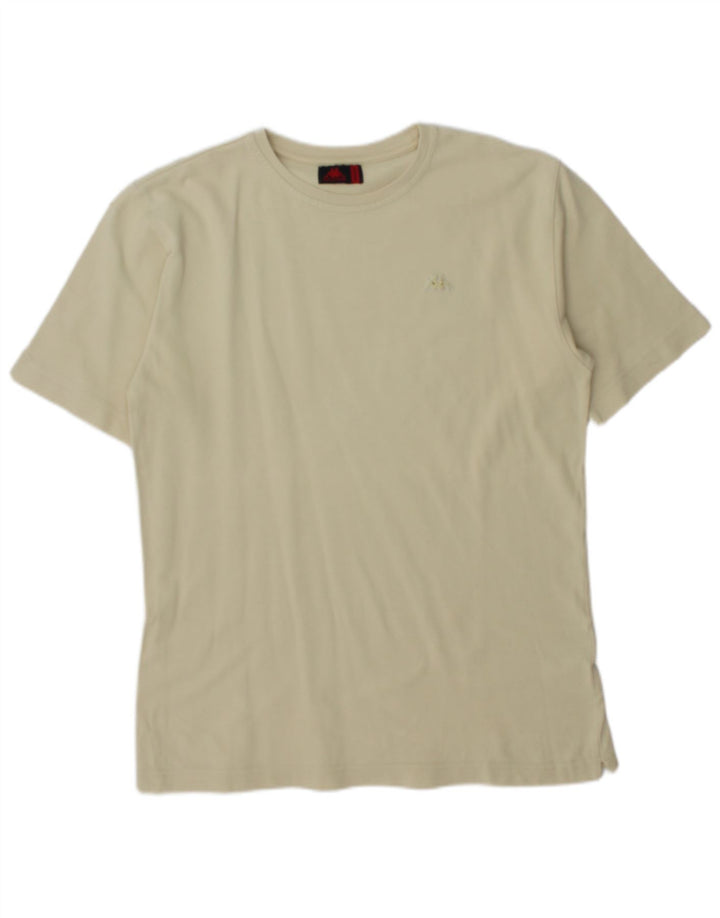 Camiseta masculina Kappa Top médio algodão bege