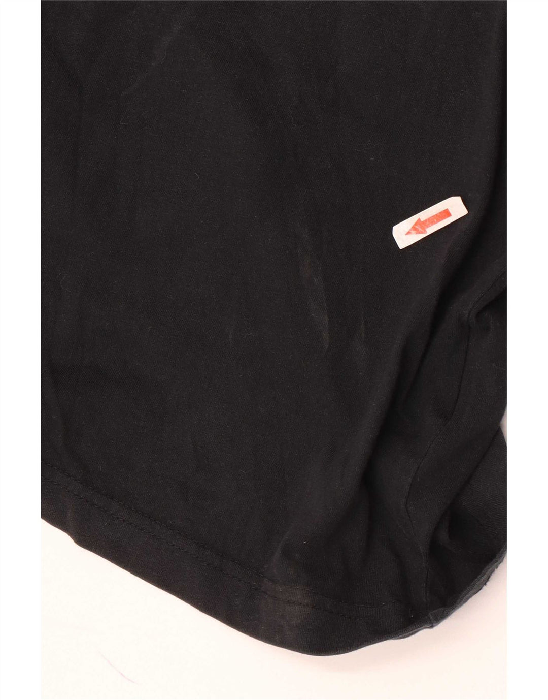 Camiseta gráfica masculina Nike grande algodão colorblock preto
