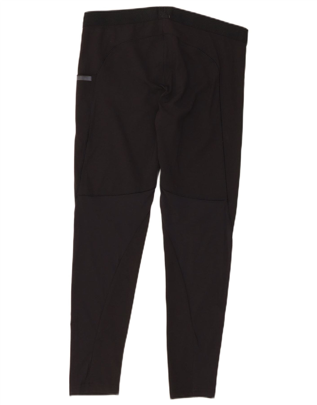 ADIDAS Womens Crop Leggings UK 12 Médio Preto Nylon