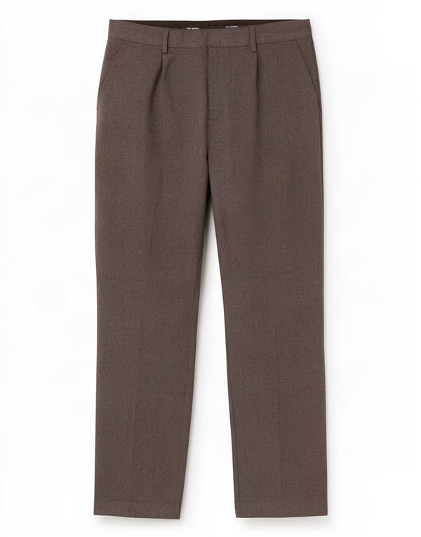 Calças chino retas para meninas Marks & Spencer 15-16 anos W32 L29 cinza