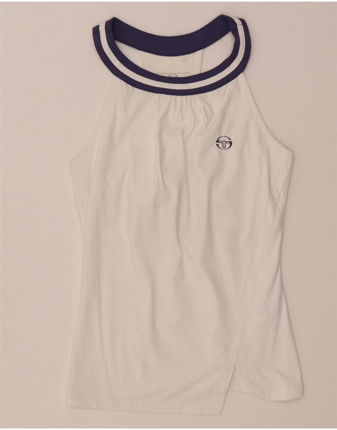 Colete feminino Sergio Tacchini UK 4 XS branco nylon