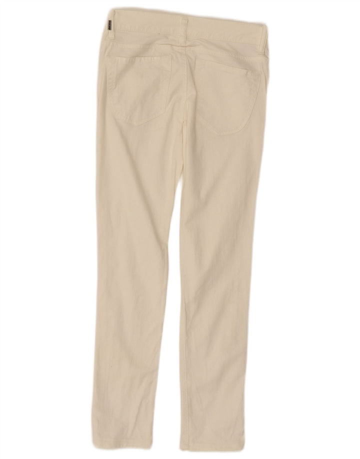 DIESEL Jeans Slim Feminino W25 L27 Algodão Branco