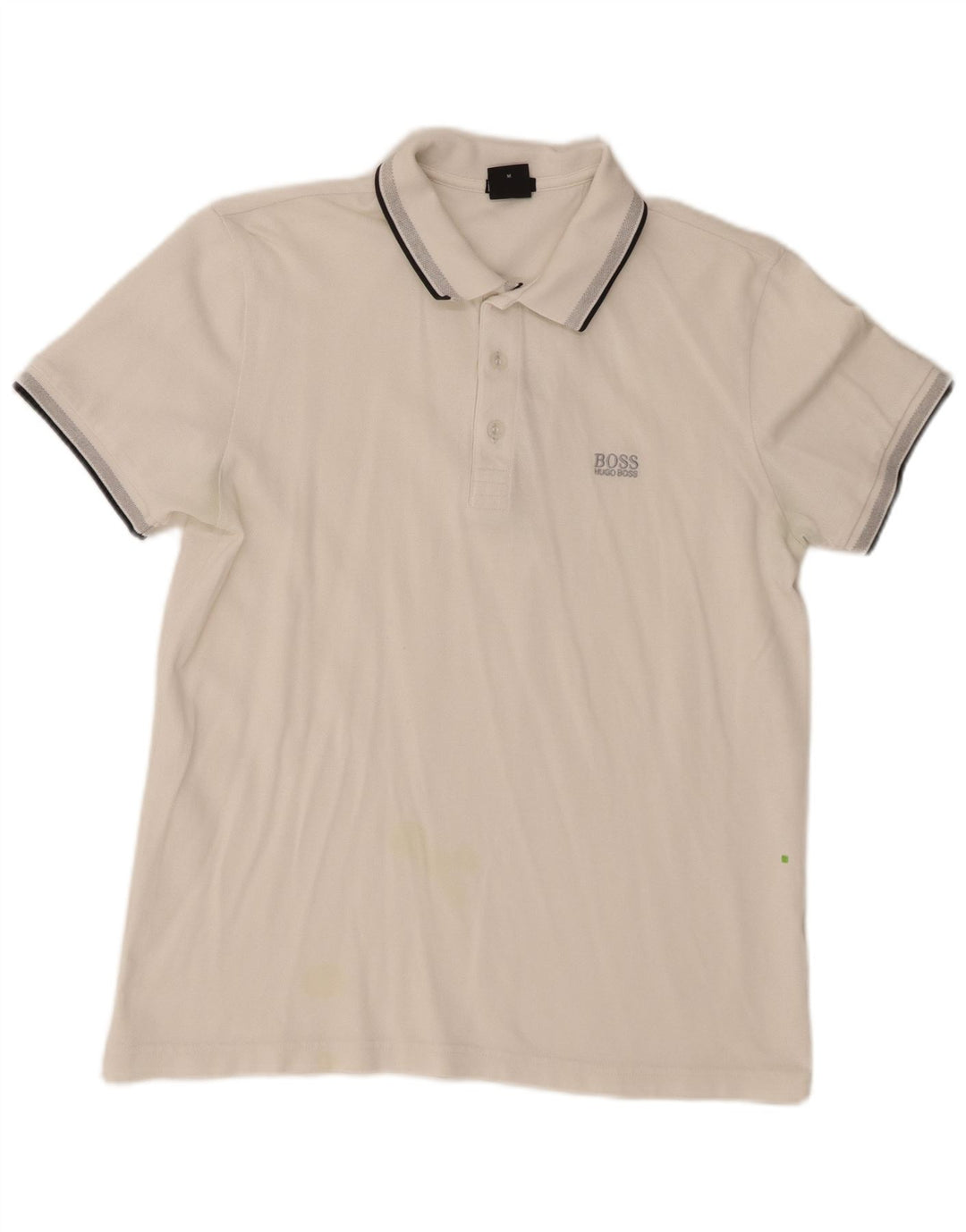 Camisa polo masculina Hugo Boss branca média