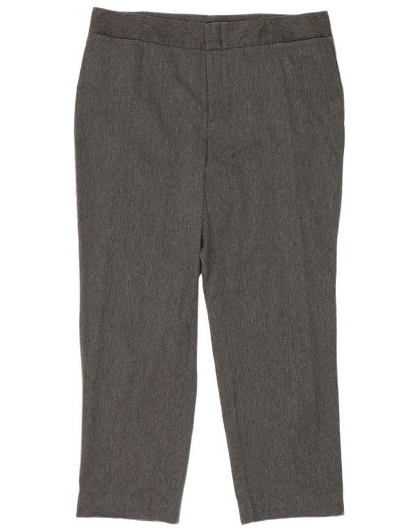 Calça Dockers masculina reta casual médio W36 L28 algodão cinza