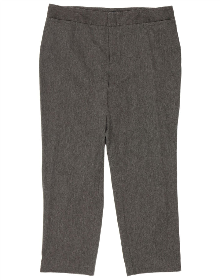 Calça Dockers masculina reta casual médio W36 L28 algodão cinza