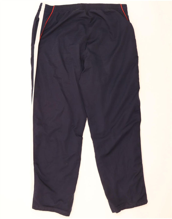 Calça de treino masculina Fila 2XL azul marinho colorblock