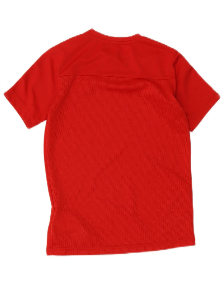 Camiseta Nike Boys Dri Fit Top 8-9 Anos Pequeno Poliéster Vermelho