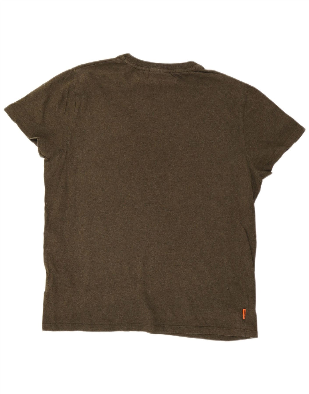 Camiseta masculina Superdry Top 2XL algodão cáqui