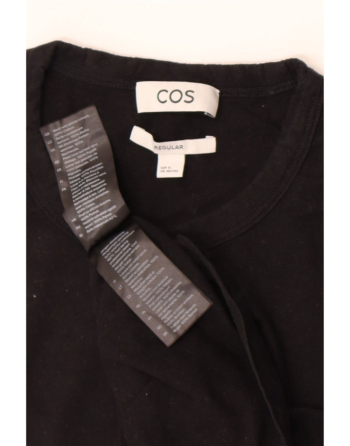 Camiseta masculina Cos Regular Fit Top XL algodão preto
