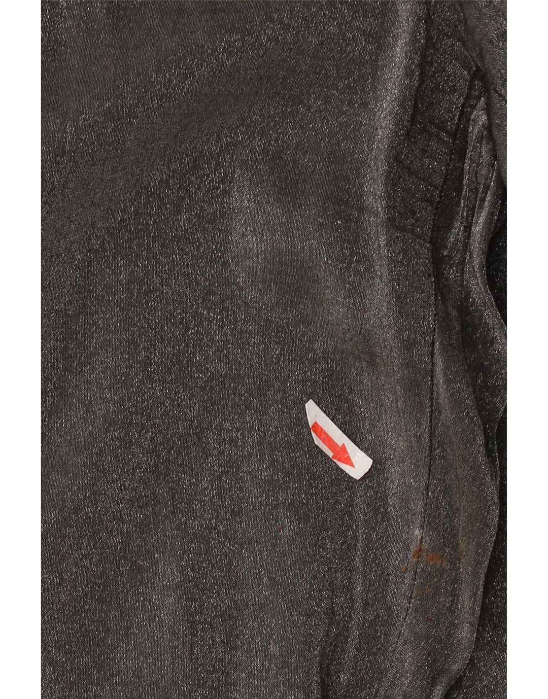 Calça feminina reta casual Marks & Spencer W32 L30 cinza viscose
