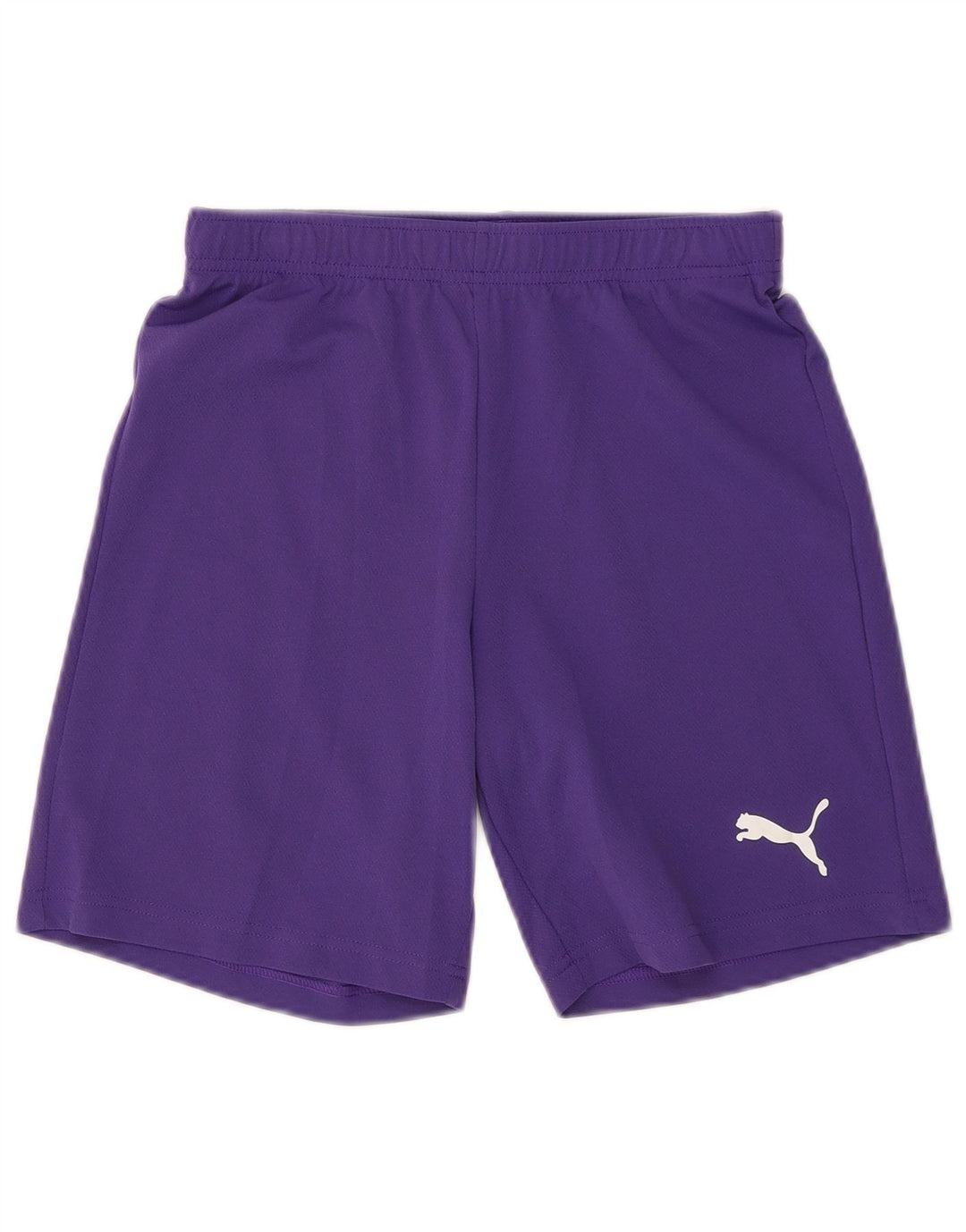 Shorts esportivos masculinos Puma pequeno roxo poliéster