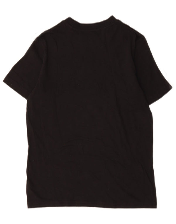Camiseta Adidas Menino Top 11-12 Anos Algodão Preto