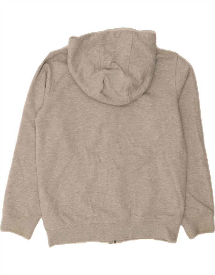 JACK WILLS Boys Graphic Zip Hoodie Sweater 11-12 Years Grey Cotton Vintage Jack Wills and Second-Hand Jack Wills from Messina Hembry 