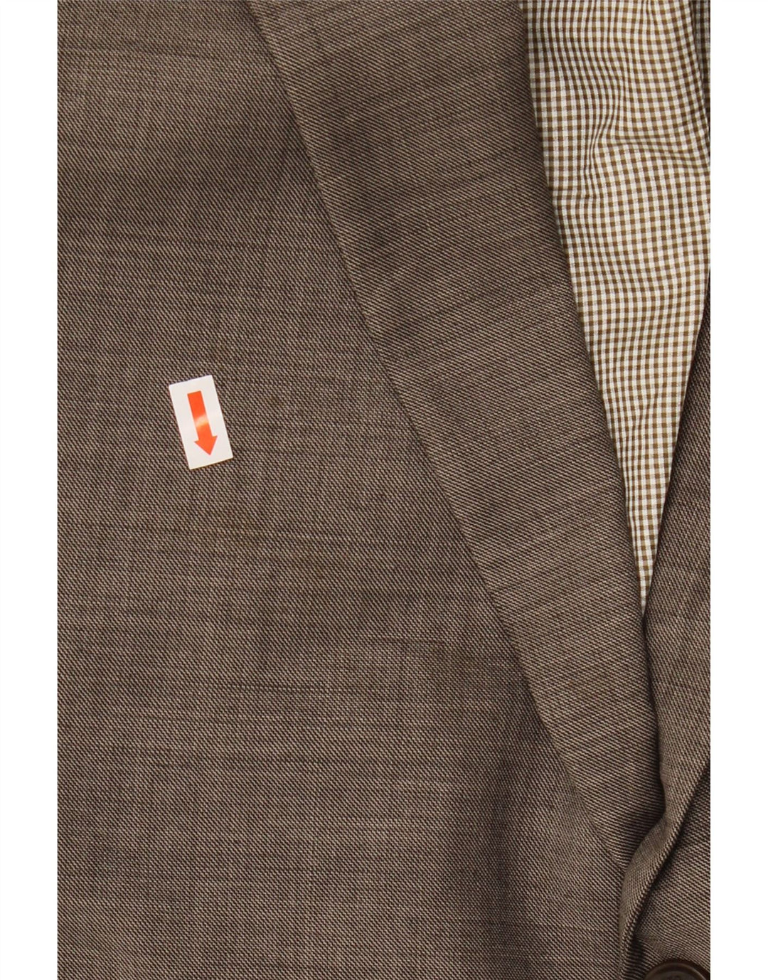 Jaqueta blazer masculina TOMMY HILFIGER com 2 botões Reino Unido 46 3XL lã cinza