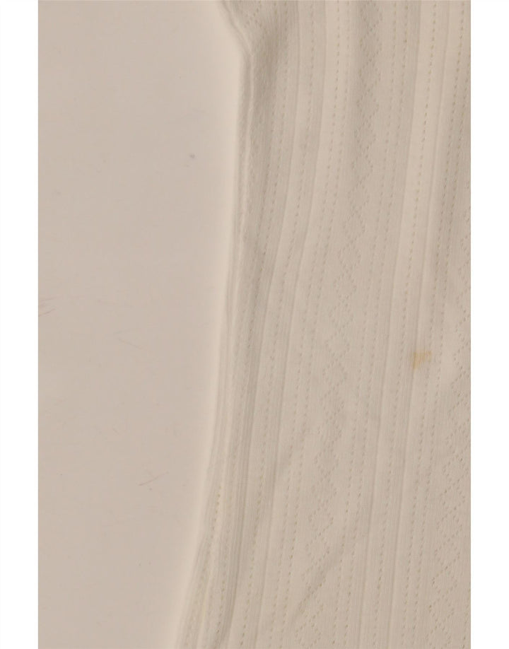 Camiseta feminina Marlboro Classics UK 12 médio algodão branco